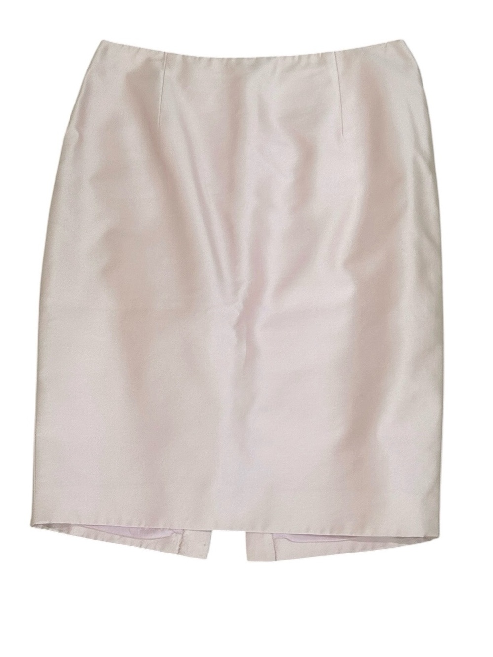 Vtg ‘90’s Kay Unger Blush Peplum Two-Piece jacket pencil skirt Suit silk blend 8 - Picture 8 of 11
